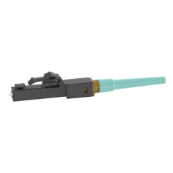 PANDUIT FSOCLCX Conector LC de Empalme por Fusion OmniSplice? Para Fibra Optica Multimodo 50/125Âµm OM3/OM4/OM5 Color Aqua
