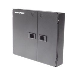 PANDUIT FWME2 Caja de Conexion de Fibra Optica Para Montaje en Pared Acepta 2 Placas FAP o FMP Hasta 48 Fibras Color Negro - Img 6