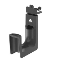 PANDUIT JP2HBC50RB-L20 Sujetador STRONGHOLD tipo J (J-Hook) grosor de Brida 1/2" para Viga instalada con Martillo hasta 46 Cables Cat6 Nylon 6.6 Metal Color Negro 1 pieza