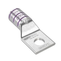 PANDUIT LCA4/0-38-X Zapata de Compresion de Cobre con Orificio 3/8" para Cable 4/0 AWG. 1 Piezas