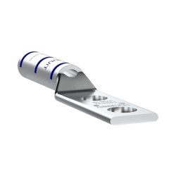 PANDUIT LCCX6-14A-L Terminal Doble Ojillo 1/4" para Cable 6 AWG (16mm entre orificios). 50 Piezas