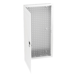 PANDUIT MS28EHDS Gabinete Multiproposito de Montaje en Pared de 28 in de Altura Con Puerta Reversible Fabricado en Acero Color Blanco