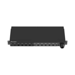 PANDUIT P12B47M PDU Basico para Distribucion de Energia Enchufe de Entrada NEMA L6-30P Con 12 Contactos C13 Instalacion Horizontal de 19in 1UR 30 Amp 208 Vca