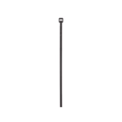 PANDUIT PLT2M-C0 Cincho de Nylon 6.6 de Bloqueo 203 mm largo x 2.5mm ancho Color Negro Exterior Resistente a Rayos UV Paquete de 100pz