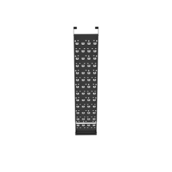 PANDUIT SN8VCM Soporte Vertical de Administracion de Cables Para Gabinetes Tipo S o Tipo N de 42 a 52 UR Color Negro