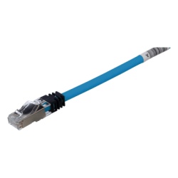 PANDUIT STP6X0.5MBU Patch Cord Cat6A Blindado S/FTP CM/LS0H 0.5 Metros Color Azul