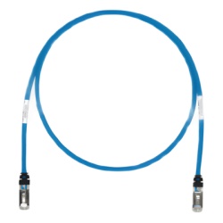 PANDUIT STP6X15BU Patch Cord Cat6A Blindado S/FTP CM/LS0H 4.57 Metros (15 Pies) Color Azul