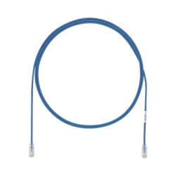 PANDUIT UTP28X26BU Cable de Parcheo UTP Cat6A CM/LSZH Diametro Reducido (28AWG) Color Azul 7.92 Metros (26 Pies)