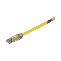 PANDUIT UTP6AX20YL Cable de Parcheo UTP Cat6A 24 AWG CM Color Amarillo 6.1 Metros (20 Pies)
