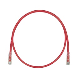 PANDUIT UTPSP10RDY Cable de Parcheo TX6 UTP Cat6 24 AWG CM Color Rojo 3.05 Metros (10 Pies)