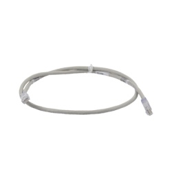 PANDUIT UTPSP5GYY Cable de Parcheo TX6 UTP Cat6 24 AWG CM Color Gris 1.52 Metros (5 Pies)