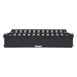 PANDUIT WMPH2E Organizador de Cables Horizontal PatchLink Doble (Frontal y Posterior) Con Tapa Extendida Para Rack de 19in 2UR - Img 2
