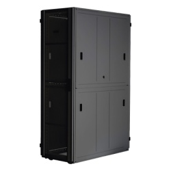 PANDUIT XGL84812B Gabinete FlexFusion? XGL (Light) para Centros de Datos 48 UR 800 mm de Ancho 1070 mm de Profundidad Fabricado en Acero Color Negro