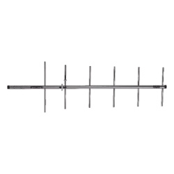 PCTEL MYA-1506K Antena Yagi Direccional para Base 150-174 MHz 10.2 dB de ganancia 6 elementos 250 Watt.