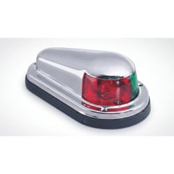 PERKO 0904-DP0-STS Luz de Navegacion Horizontal Bi-Color para Embarcaciones de Vela y de Propulsion Mecanica Menores a 12 Metros.