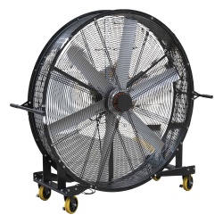 PRECISION PST-E02-002 Ventilador Industrial Movil Ultra Silencioso de 1.5 m y 127 Vca Ideal para Almacenes Hangares Lineas de Produccion Gimnasios