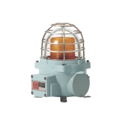 QLIGHT SNEL-24-A-ATEX Baliza LED / Ámbar / 12-24 VCD / IP66 / Aluminio / 1/2' NPT / -40°C a +60°C