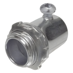RACO HUB-2006 Conector de 1 1/2" (38 mm) para Pared Delgada con Tornillo.
