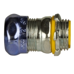RACO HUB-2915-RT Conector de Compresion Hermetico de Acero Galvanizado para Pared Delgada de 1 1/4" . - Img 4