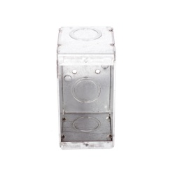 RACO HUB-690 Caja (Chalupa) Multigang de 1 Gang/ Profundidad de 2-1/2 Pulgadas (6.35 cm)/ 8 TKO (1/2 y 3/4).
