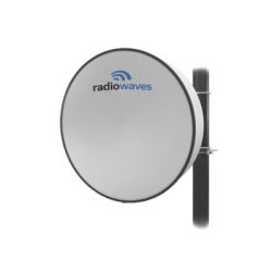 RADIOWAVES HPD3-11FX Antena Direccional Dimensiones (3 ft) Ganancia 39 dBi 10.7-11.7 GHz 2 Conectores N-hembra Radomo y montaje incluido