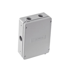 RAWELT JB-0548-52 Caja de Union de Aluminio con 5 salidas de 5/8" / 2 Izq _ 2 Der_ 1 Abajo.