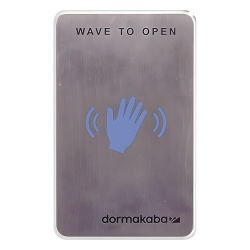 RCI - DORMAKABA 910TCSS Boton de Salida SIN Contacto Metalico/ Luz LED /2 Anos Garantia