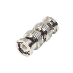 RF INDUSTRIES LTD RFB-1133 Adaptador en Linea Tipo Barril para 50 Ohm de Conector BNC Macho a BNC Macho Niquel/ Oro/ Teflon.