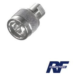 RF INDUSTRIES LTD RFE-6107 Adaptador en linea de conector FME Macho a N Macho.