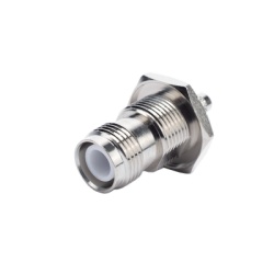 RF INDUSTRIES LTD RP-1212-C Conector TNC Hembra Inverso para Chasis de Anillo Plegable para Cable RG-58/U.