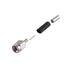 RF INDUSTRIES LTD RSA-3000-B Conector SMA Macho de anillo plegable para cable RG-174/U BELDEN 8216