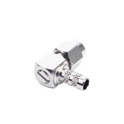 RF INDUSTRIES LTD RSA-3010-C1 Conector SMA Macho en A/R de anillo plegable para cable RG-142/U.
