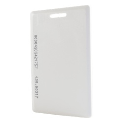 ROSSLARE SECURITY PRODUCTS ATR-14 Tarjeta de proximidad estandar perforada (gruesa) fabricada con el PVC mas resistente de la industria