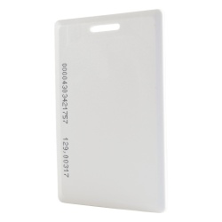 ROSSLARE SECURITY PRODUCTS ATR-14 Tarjeta de proximidad estandar perforada (gruesa) fabricada con el PVC mas resistente de la industria