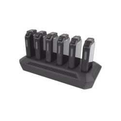 RUGGEAR 25027300 Multi-Cargador de Escritorio para 6 Unidades de Radio RG750 RugGear