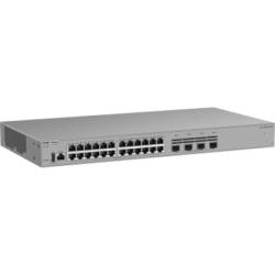 RUIJIE RG-CS62-24GT4XS Switch Ethernet de Acceso 1000 Mbps / 24 Puertos RJ45 10/100/1000BASE-T / 4 Puertos SFP+ 1GE/2.5GE/10GE / Capacidad 128 Gbps / Enrutamiento Layer 3 / VSU / Diseño Sin Ventilador / 1 RU / Línea Cybrey