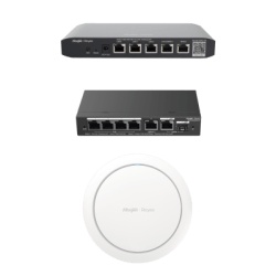 RUIJIE RG-DEMO-CCTV-W6 Equipos Ruijie DEMO Ideal para Probar Integraciones de Redes y WiFi 6 con CCTV