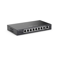 RUIJIE RG-ES209GC-P Switch Administrable 8 Puertos PoE+ 802.3af/at Gigabit gestion gratuita desde la nube 120w - Img 3