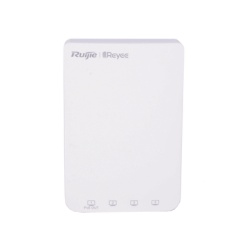 RUIJIE RG-RAP1200(P) Punto de Acceso Mesh Wi-Fi 5 ideal para areas que requieren multiples puertos de red 1 puerto PoE Out hasta 1.7 Gbps doble banda 802.11ac MU-MIMO 2x2