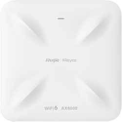 RUIJIE RG-RAP2260(H) Punto de Acceso Mesh Wi-Fi 6 con doble puerto multi-gigabit 2.5G Interior en Techo hasta 5.9 Gbps doble banda 802.11 AX6000 MU-MIMO 4x4