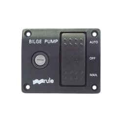 RULE 43 Switch de tres posiciones para control de bombas de achique.