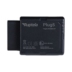 RUPTELA PLUG5 Rastreador localizador avanzado / Conexion por OBD/ BLE 5.0 / LTM CAT4/ lectura de OBD CAN y LCV
