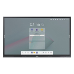 SAMSUNG ELECTRONICS WA86F Pantalla Interactiva 86" / Resolucion 4K UHD (3840x2160) / Tactil IR 40 Puntos / Brillo 400 nits / Android 13 / WiFi y Bluetooth / Compatible VESA 800x600