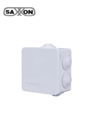 SAXXON ACCESORIOS TCA0430002 SAXXON PB085 - Caja de conexiones con 7 entradas / PVC libre de halogenos / Compatible con camaras Bullet / Domo / Dimensiones 85 x 85 x 50 mm (Ancho x Alto x Fondo) / IP5