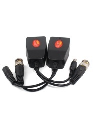 SAXXON SXN0410014 SAXXON VB-04 - Par de transceptores 4K para video y energia con entradas RJ45 4K hasta 150m con CVI 4MP y 2MP hasta 250m