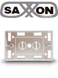 SAXXON TCE339075 SAXXON A164B - Caja para placa de pared / Usos multiples / Color blanco