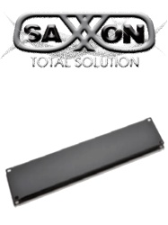 SAXXON TCE4400066 SAXXON 70060200- Placa ciega de 2UR / Medidas de 48.2 cm de ancho (19") x 8.8 cm de profundidad/ Metalica