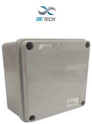 SBE TECH SBT1580018 SBE TECH SBE OP15011070 - Gabinete plastico con cubierta opaca 150 x 110 x 70 mm
