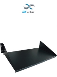 SBE TECH SBT1590004 SBE TECH SBE-CT1910 - Charola para rack fija medidas 10" (25.4 cm) de profundidad x 19" (48.26 cm) de ancho 2 Ur