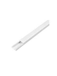 SBE TECH SBT1630021 SBE TECH SBE-1221 - Canaleta plastica / PVC / Una via / Alto 1.2 cm Ancho 2.1 cm Largo 2 metros